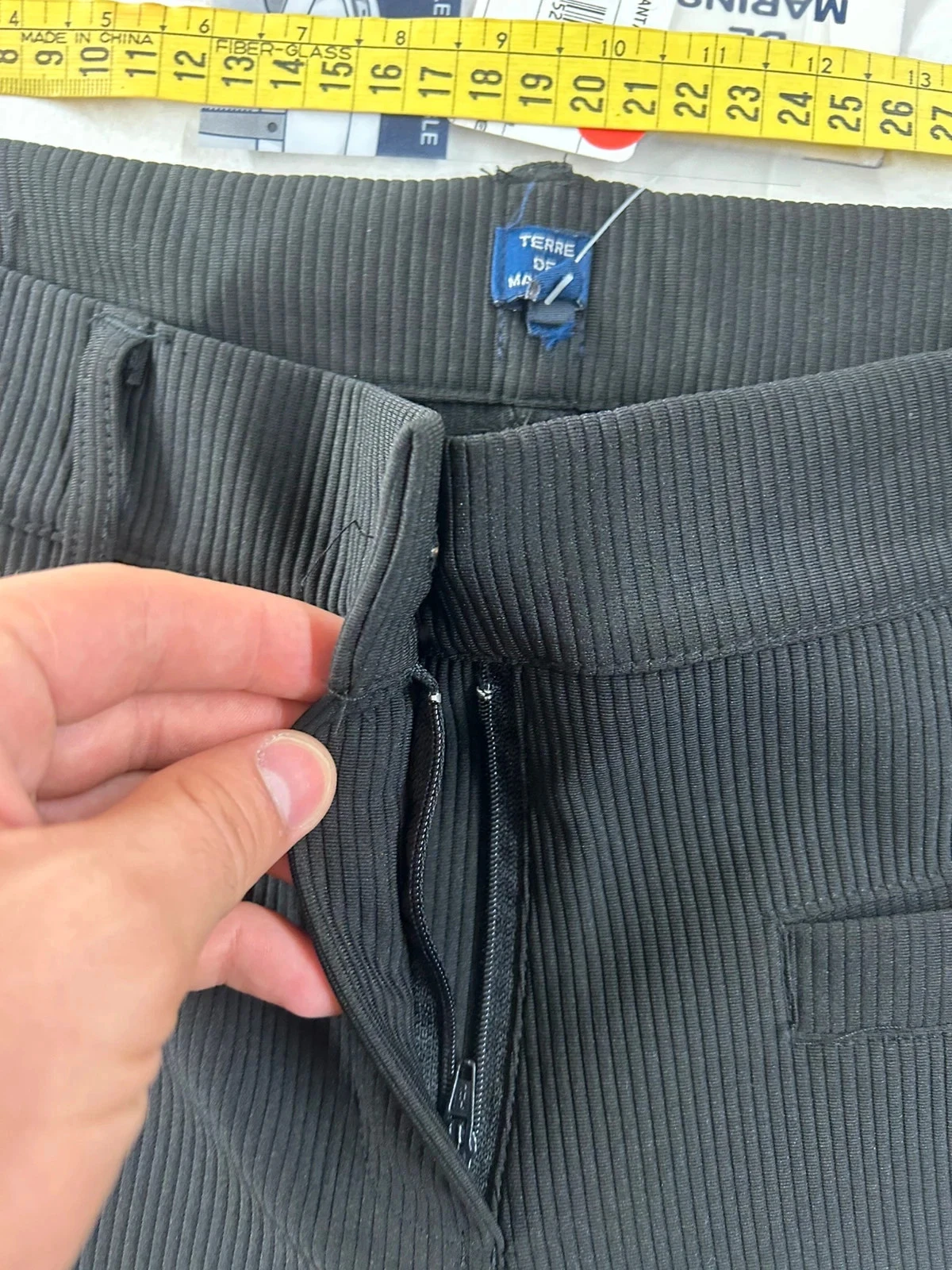 Calça justa preta terre de marins tamanho 40 – photo 9